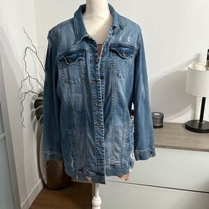 Kut from the Kloth Blue Denim Jacket